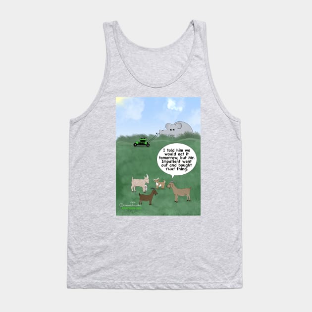 Enormously Funny Cartoons Labor Disputes Tank Top by Enormously Funny Cartoons